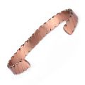 99.95% Pure Copper Bangle Men Energy Magnetic Cuff Charm Bracelet Femme Vintage Wide Bracelets Bangles For Women 35000 Gauss. 