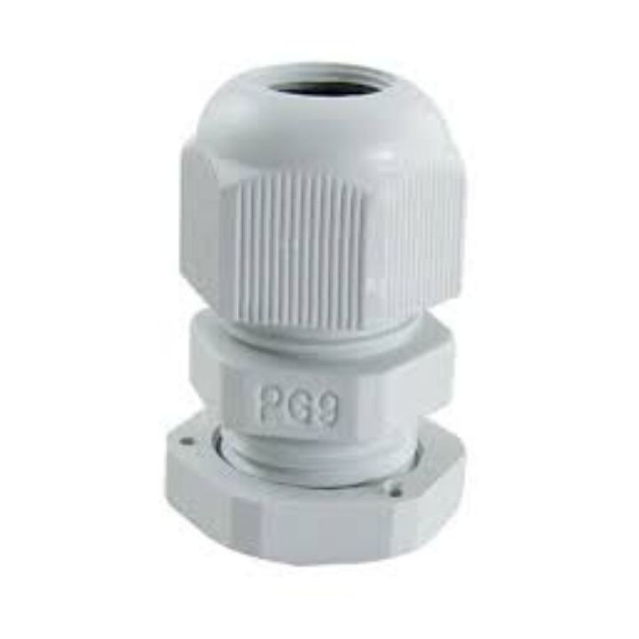 3Pcs - PG-7 White waterproof cable gland