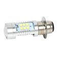 H6 Single-Claw Motorcycle 3030 21SMD Led Headlight Light Lamp Bulb 1200LM White 21W. 