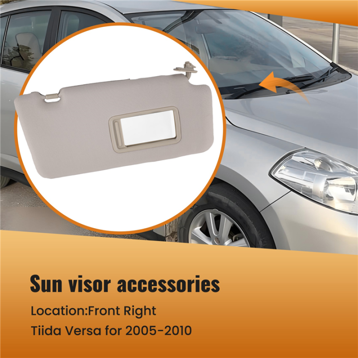 Auto%20Parts%20Sun%20Visor%20Front%20Sun%20Visor%20for%20Tiida%202005-2010%2096401-EL31A%20Right%20-%20Image%205