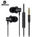 Wiresto Wired Earphones 3.5mm Gaming Headset Earbuds Mini In-Ear Headphones Hi-Fi Sound Quality Subwoofer. 