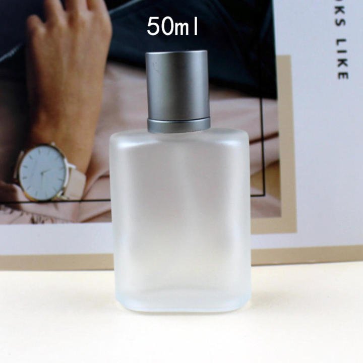 50ml Spray bottle Durable glass Frosted Glass perfume bottle