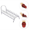 Plate Stand/Dish Rack: Keep Your Plates Organized With This Stainless Steel Plate Stand, Suitable For Drying And Storing Dishes. 