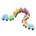 Kids Digital Train Toy, Colorful Shape Recognition Educational Numbers Train Toy Improve Coordination for Home Play.