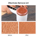 Fabric Shaver Electric Sweater Shaver USB Rechargeable Lint Remover   Clothing Hair Ball Trimmer Fuzz Remover for Clothes Sofa Curtain Socks. 