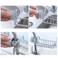 Stainless Steel Sink Rack - Sponge Soap Storage Holder for Kitchen Bathroom. 