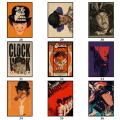 43 Designs Crime Film A Clockwork Orange Kraftpaper Poster Artwork Homedecal Fancy Wall Sticker for Coffee House.