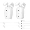2PCS Tuya BT Intelligent Curtain Motor Automatic Curtain Opener Support APP Remote Control Compatible with Alexa Google Home-02. 