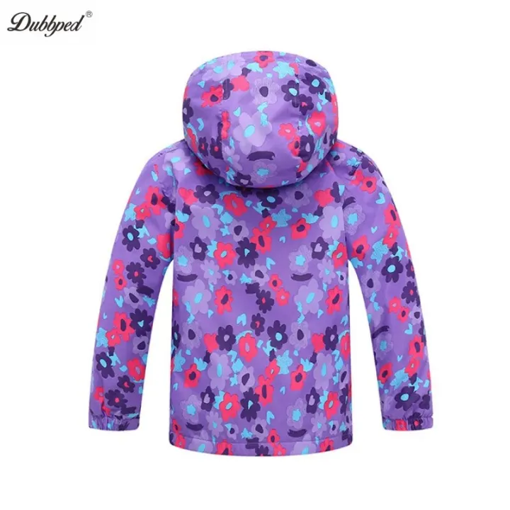 Dubbped%20Kids%20Girls%20Flower%20Purple%20Rain%20Jacket%20Waterproof%20Coat%20Lightweight%20Hooded%20Warm%20Lined%20Raincoats%20Windbreakers%20-%20Image%203