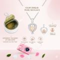 Love Pearl Kit with Pendant Necklace (Heart/Butterfly Design).