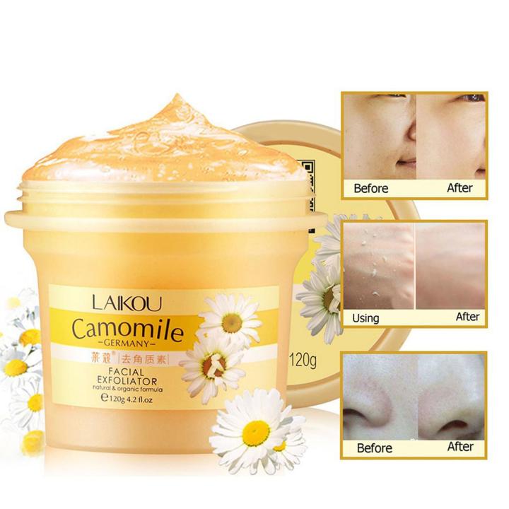 Laikou Camomile Facial Exfoliator Gel - 120g | Daraz.com.bd