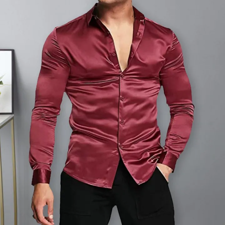 Men%20Shirt%20Satin%20Solid%20Color%20Turn-down%20Collar%20Autumn%20Shirt%20Long%20Sleeves%20Single-breasted%20Formal%20Shirt%20Buttons%20Men%20Prom%20Shirt%20-%20Image%207