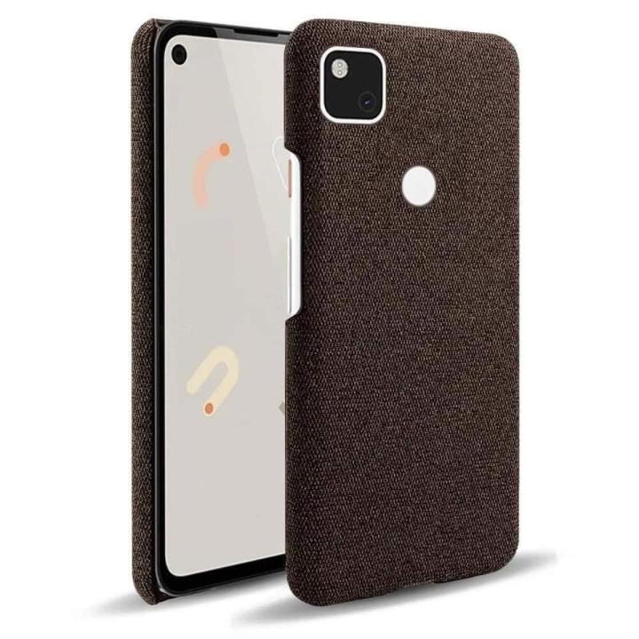 Coque Febric Antiskid Cloth Texture Case For Google Pixel