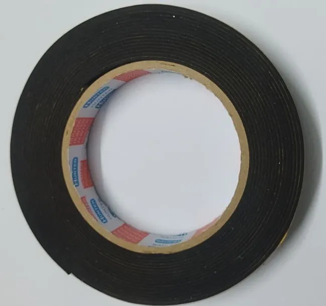 Double%20Sided%20Foam%20Tape%201%E2%80%B3%20Inch%20Black%20Color%20Heavy%20Duty%20Gum%20-%20Image%204