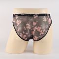 1/2 Pcs Transparent Underwear Men See Through Briefs Mesh Sheer Stretchy Seamless Male Panties Ultra-Thin. 