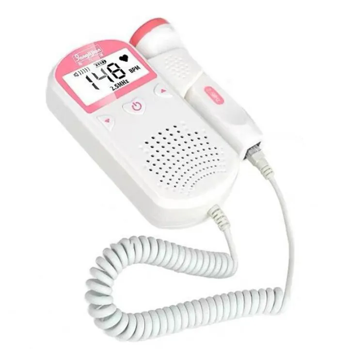 Upgraded%203.0MHz%20Doppler%20Fetal%20Heart%20rate%20Monitor%20Home%20Pregnancy%20Baby%20Fetal%20Sound%20Heart%20Rate%20Detector%20LCD%20Display%20No%20Radiation%20-%20Image%202