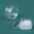 Empty Plastic jar pots Empty and reusable Small Travel Sample bottles Portable Transparent Eyeshadow for Cosmetic storage Beauty product packaging Makeup artist supplies Travel and on-the-go use.