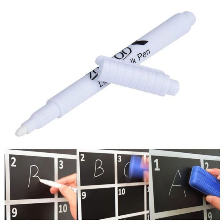 Convenient Cup Decorative Erasable Removable Chalkboard Pen Creative Blackboard Pen Dustless Chalk Marker Pen Liquid Chalk Pen