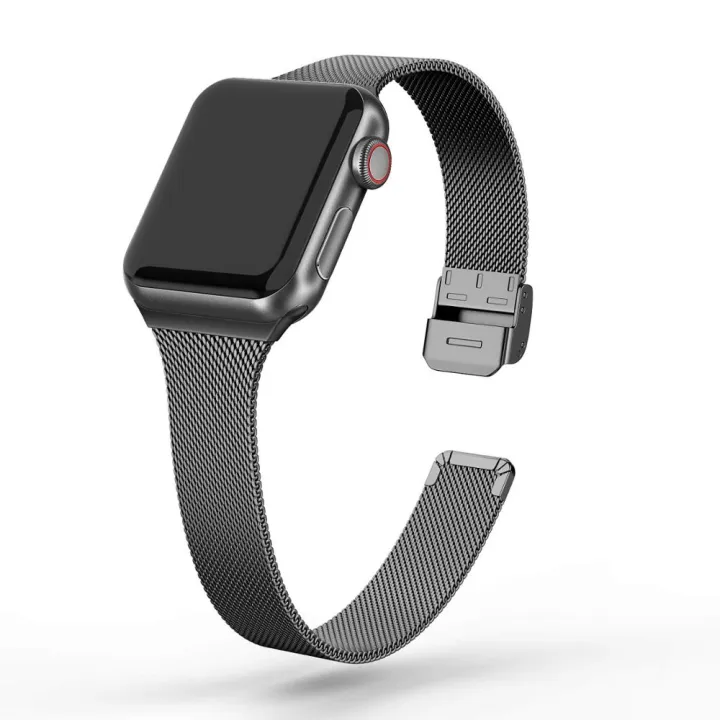 Milanese%20strap%20For%20Apple%20Watch%20band%2045mm/41mm%2044mm%2040mm%20iWatch%20band%20Stainless%20steel%20bracelet%20Apple%20watch%20series%205%204%203%20SE%206%207%208%20-%20Image%205