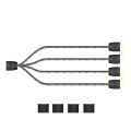 【FUPANG】splitter 3 pin 1 to universal 33.5cm mainboard argb extension cable Creek.