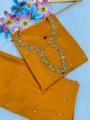 Stone Work Readymade Two Piece Collection in Double Diamond Georgette Full Body.
