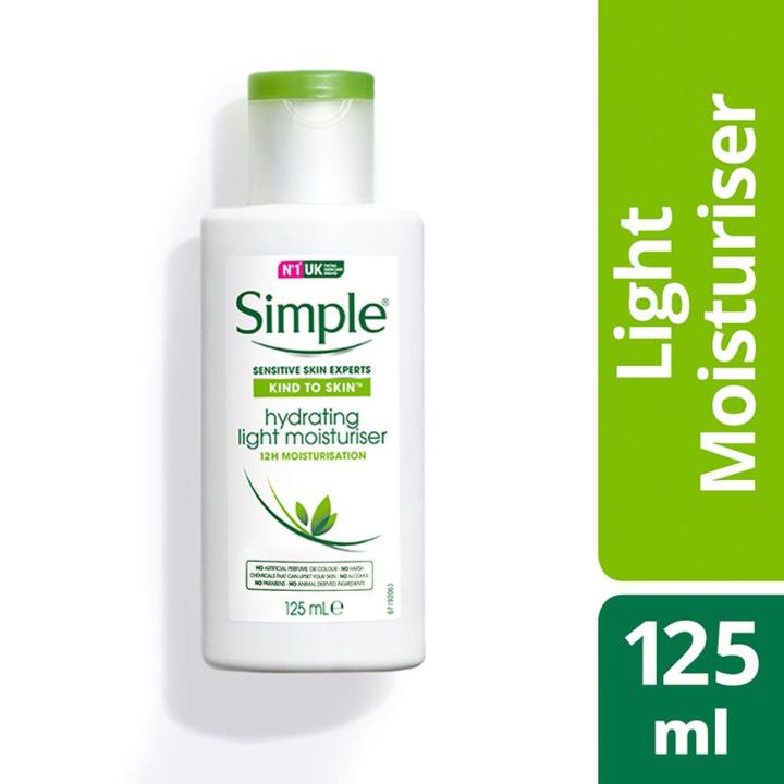 Simple Kind To Skin Hydrating Light Moisturiser 125ML UK