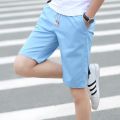 Brand 2022 New Summer Casual White Shorts men's summer Basic Short men's Korean slim cotton versatile fashion mens beach pants. 