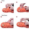 The Amazing Digital Circus Cartoon Pomni Shoes Charms for Croc Pins Kids Accessories DIY Clogs PVC Shoe Decoration Buckle Packs. 