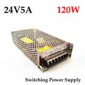 24V 5Amp SMPS AC 220V To DC 24V 5A 500W Switching Mode Power Supply Adapters Charger SMPS Power Supply 24V 5A For Industrial 3D Printers CNC Machine 5A 24V SMPS. 