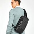 OZUKO Men Chest Bag Multifunction Crossbody Bag for Men Anti-theft Shoulder Messenger Bags Male Waterproof Short Trip Pack New. 