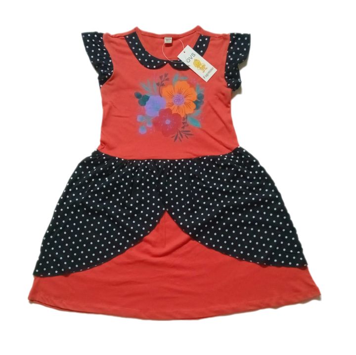Elegant%20Princess%20Sleeveless%20Dress%20with%20Polka%20Dot%20Print%20for%20Girls%201-12%20Years%20-%20Image%205