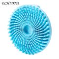 Non-irritating Body Brush Silicone Body Scrubber Shower Brush Exfoliating Skin Deep Cleaning Bath Scrubber Ergonomic Grip Gentle Effective Cleansing Tool for Smooth Skin Silicone Bristle Bath.