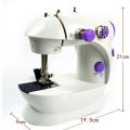 মিনি সেলাই মেশিন - New VOF Dual Speed Mini Electric Portable Rewind Sewing Machine.