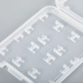1Pc Transparent Protector Holder Micro Box For SD SDHC TF MS Memory Card Storage Case Plastic Boxes. 
