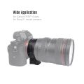 Viltrox EF-NEX IV Lens Mount Adapter Ring AF Auto Focus for EF/EF-S Lens Accessory Replacement for Sony E-mount A9 A7 A7R mk2 A6300 A6500 with USB CDAF PDAF Switch. 