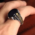 Black Finger Ring for Men - Ring For Men. 