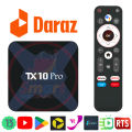 TX10 Pro 8K Android TV Box With Voice Control Remote. 