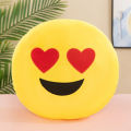 Stuffed Toys QQ emoji hand warmer pillow doll can be inserted emoji spoof emoji doll plush toy can add logo.