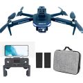 G.P.S Professional Drone Dual Camera 1080p Hd Wifi 5g Fpv Drone Dual Battery Case Brushless Motor. 