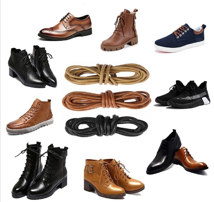 1 Pair 70cm\80cm\90cm\110 cm Coloured Round Waxed Shoelaces For Shoes & Boots/Export Quality Formal Shoe Laces (BG Accessories)