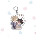 Manga Waterside Night Taeju Double Sided Acrylic Keychain Plate Yaoi Anime Low Tide In Twilight Key Chain Ring Cosplay Prop Gift.