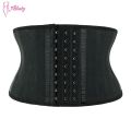 Atbuty Latex Waist Trainer Short Torso 7 Inches UnderCorset 25 Steel Bone Smooth Cincher Body Shaper Tummy Control NBW1943B.