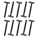 10 Pcs Two Blade Razor Disposable Razor For Men Stainless Steel Razor Blade Plastic Handle safety razor beard. 
