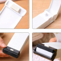 SobPai Handheld Sealing Machine Portable Heat Sealing Device for Airtight Plastic Bags Kitchen Food Saver Eco-Friendly, Durable White Ideal for Home and Travel Use. 