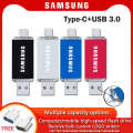 Samsung high speed C type OTG USB flash drive 2TB 1TB 512GB external storage disk 64GB 32GB 128GB 256GB TYPE C pen drive. 