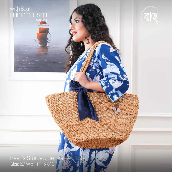 buffon’s needle – python and turtle Images High... Baah’s Sturdy Jute Braided Tote | Daraz.com.bd