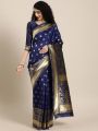 Glamour & Glorious Marvelous Gorgeous New Design High Quality Printed Silk Saree With Gorgeous Blouse Piece for Woman-1. 