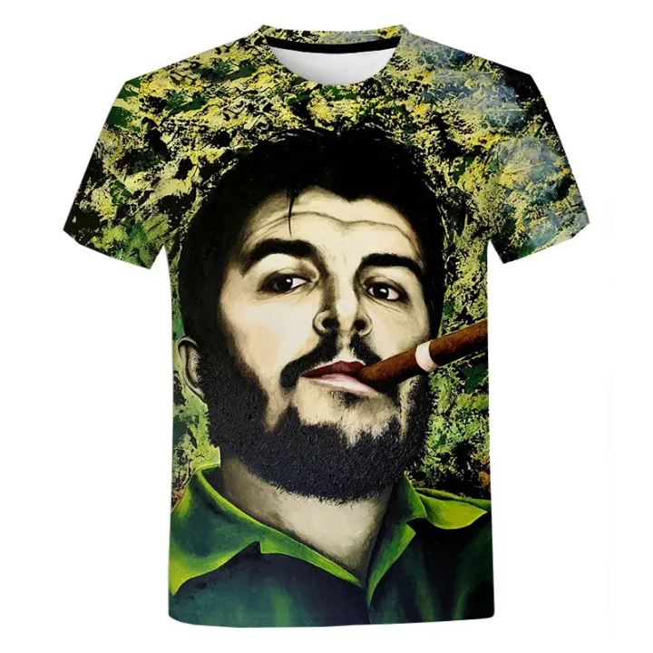 2023%20New%20Great%20Famous%20Hero%20Che%20Guevara%20Printed%203D%20T-Shirt%20Men%20Fashion%20Casual%20Tshirt%20Trendy%20Streetwear%20Oversized%20T%20Shirt%20Tops%20-%20Image%205