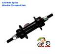 Cycle Hub 36 Spoke Hole Rear/Back Side Threaded Hub for Double Threaded Bicycle Hub 1 Pc. 