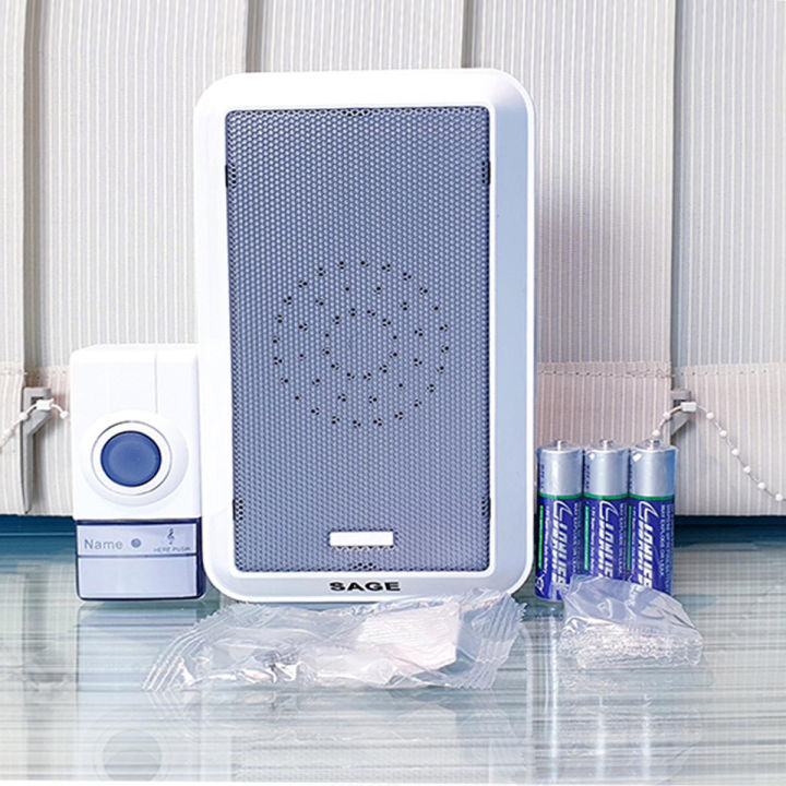 Sage%20Portable%20Wireless%20Door%20Calling%20Bell%20with%20Remote%20Control/%20Sage%20Wireless%20Digital%20Door%20Chime%20RL-3966%20-%20Image%203